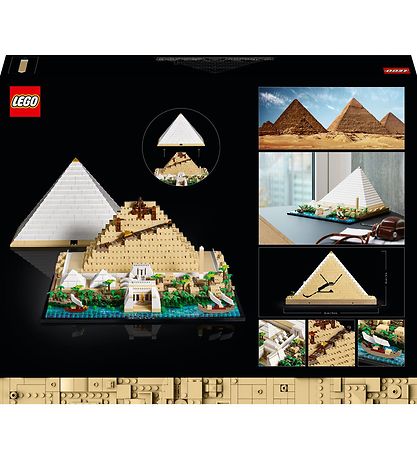 LEGO? Architecture - Den Store Pyramide i Giza 21058 - 1476 Dele