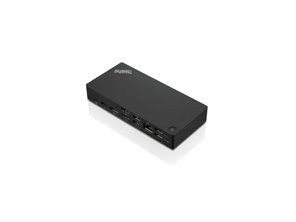 Lenovo® | ThinkPad Universal USB-C Dock - Dockingstation - USB-C - HDMI, 2 x DP - GigE - 90 Watt - Sort