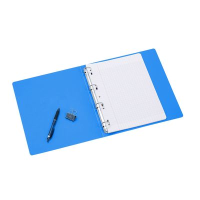Viquel Happy Fluo - Classeur 4 anneaux - Dos 35 mm - A4 - pour 250 feuilles - disponible dans différentes couleurs