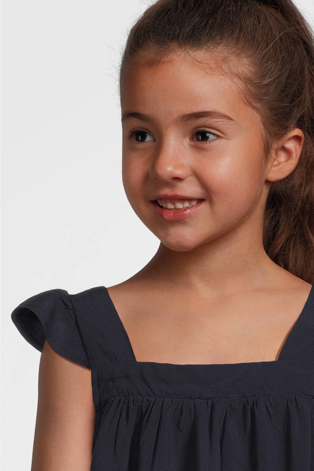 VERO MODA GIRL top VMRUSK donkerblauw