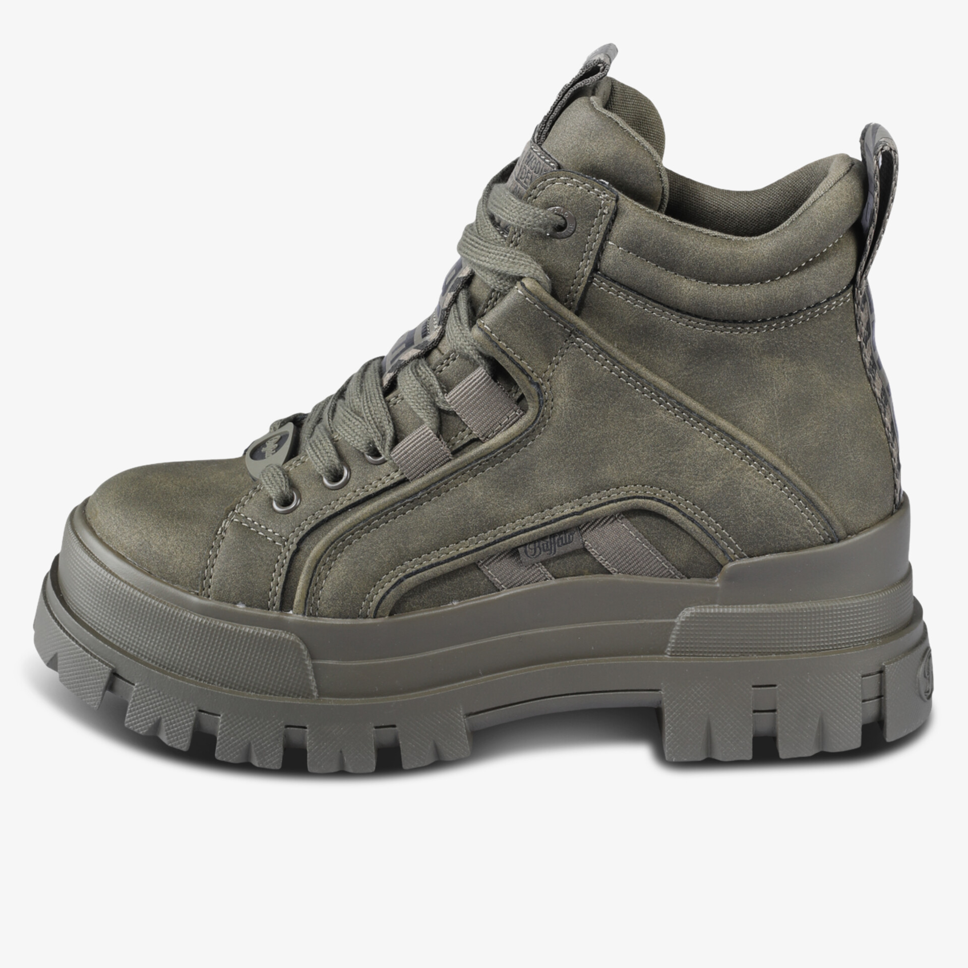 Buffalo Damen Boots olive