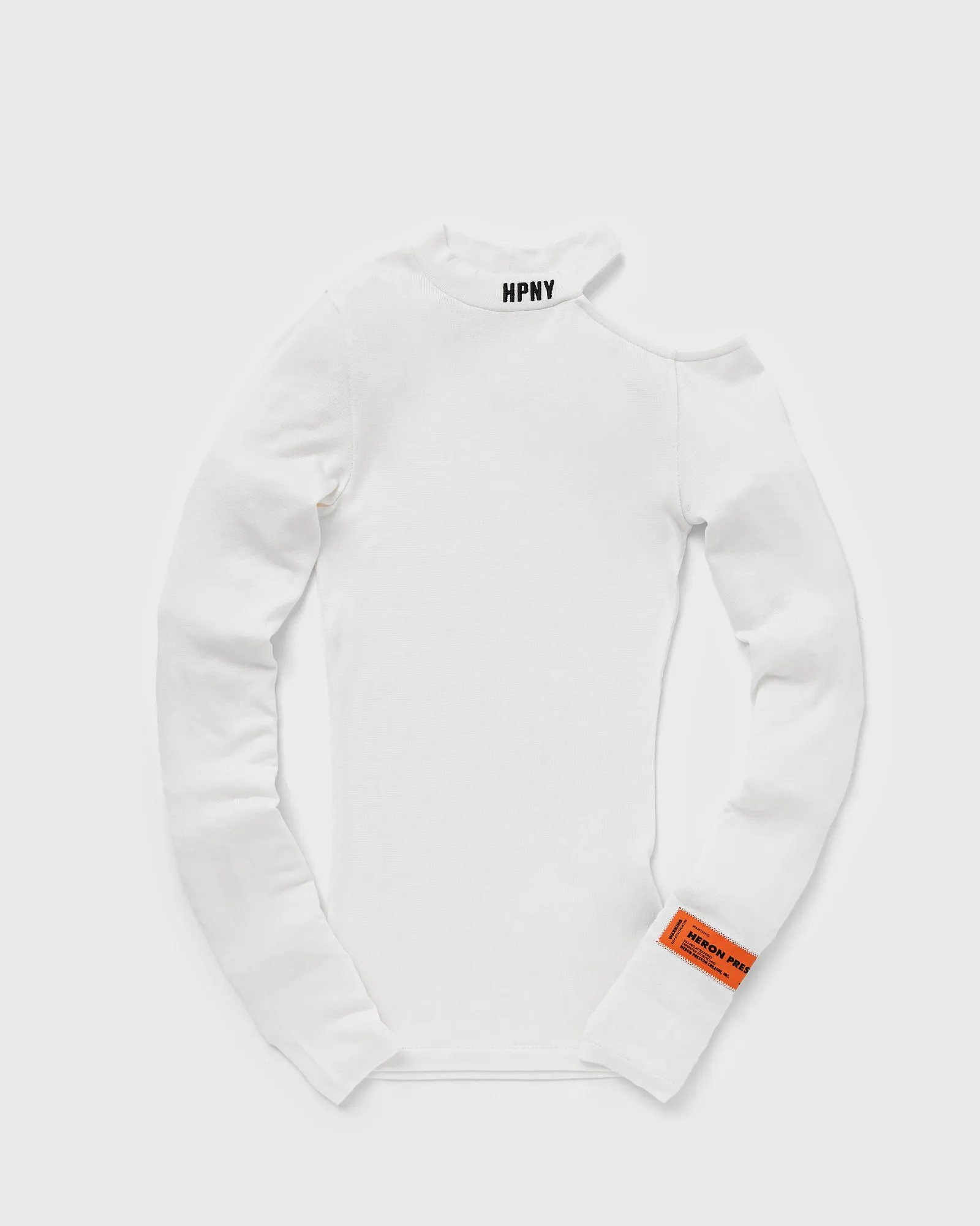Heron Preston HPNY EMB CUT SHOULDER TOP