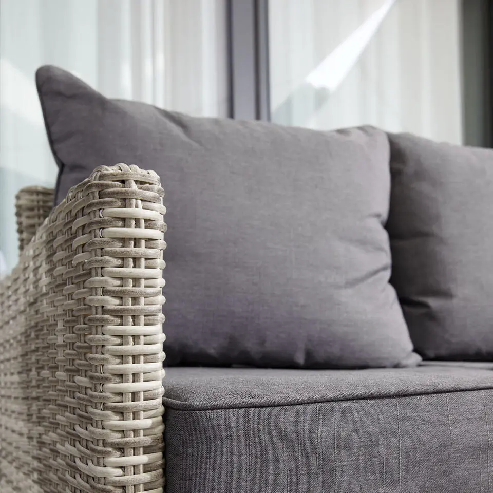HOME DELUXE BAHIA loungeset met regenhoes - Grijs
