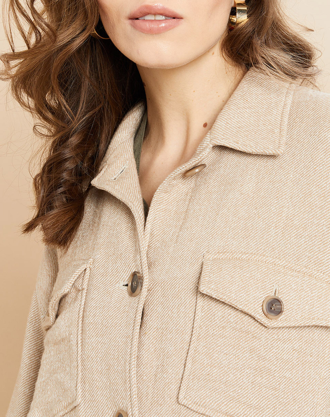 Hartford Veste Voltige beige