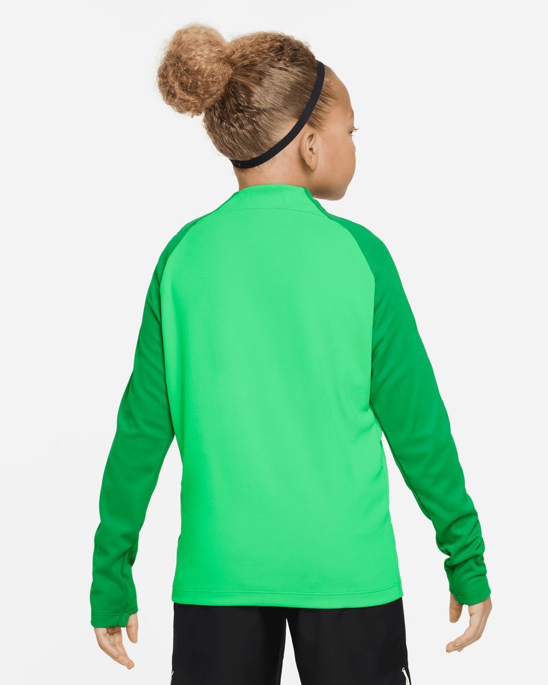 Haut d'entrainement 1/4 Zip Nike Academy Pro Vert pour enfant