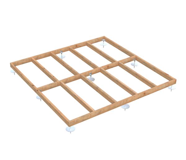 Palmako Fundamentrahmen 3x3 m, inkl.
