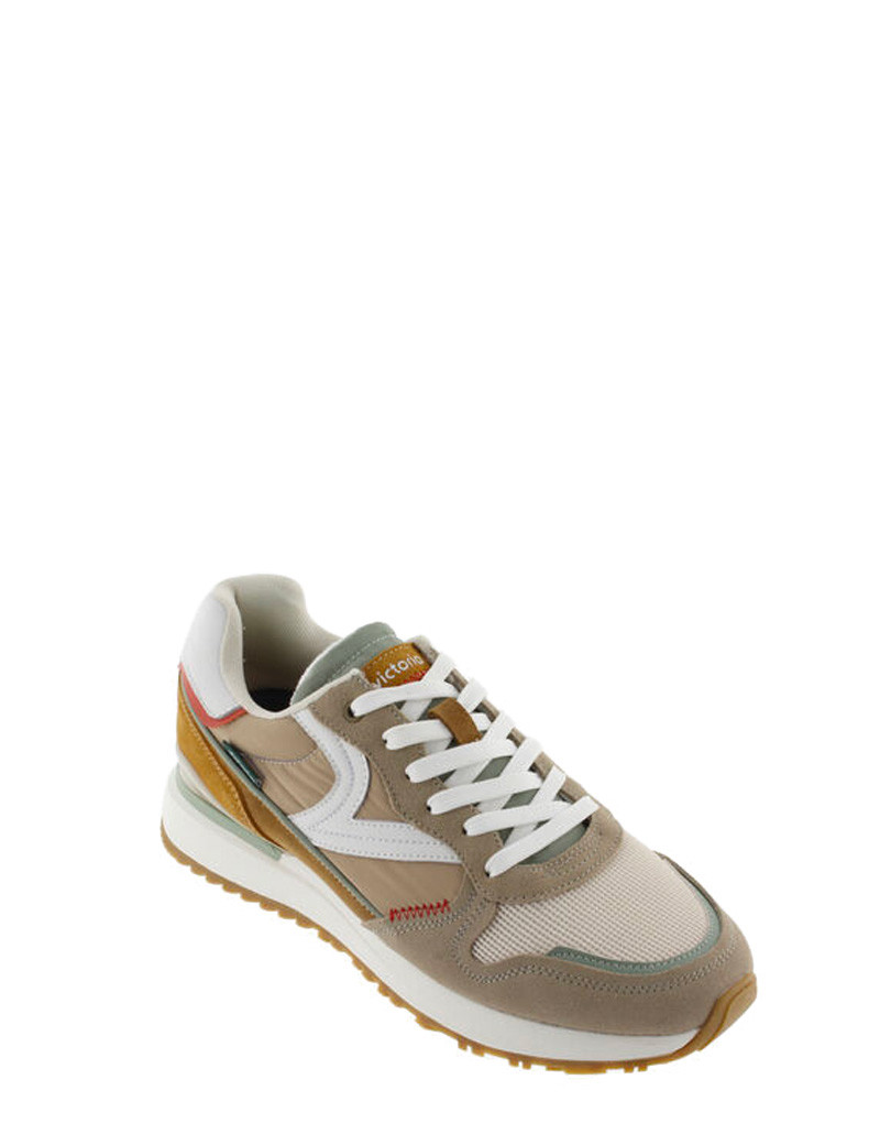 VICTORIA BASKETS HOMME RUNNING LEGGERA BEIGE
