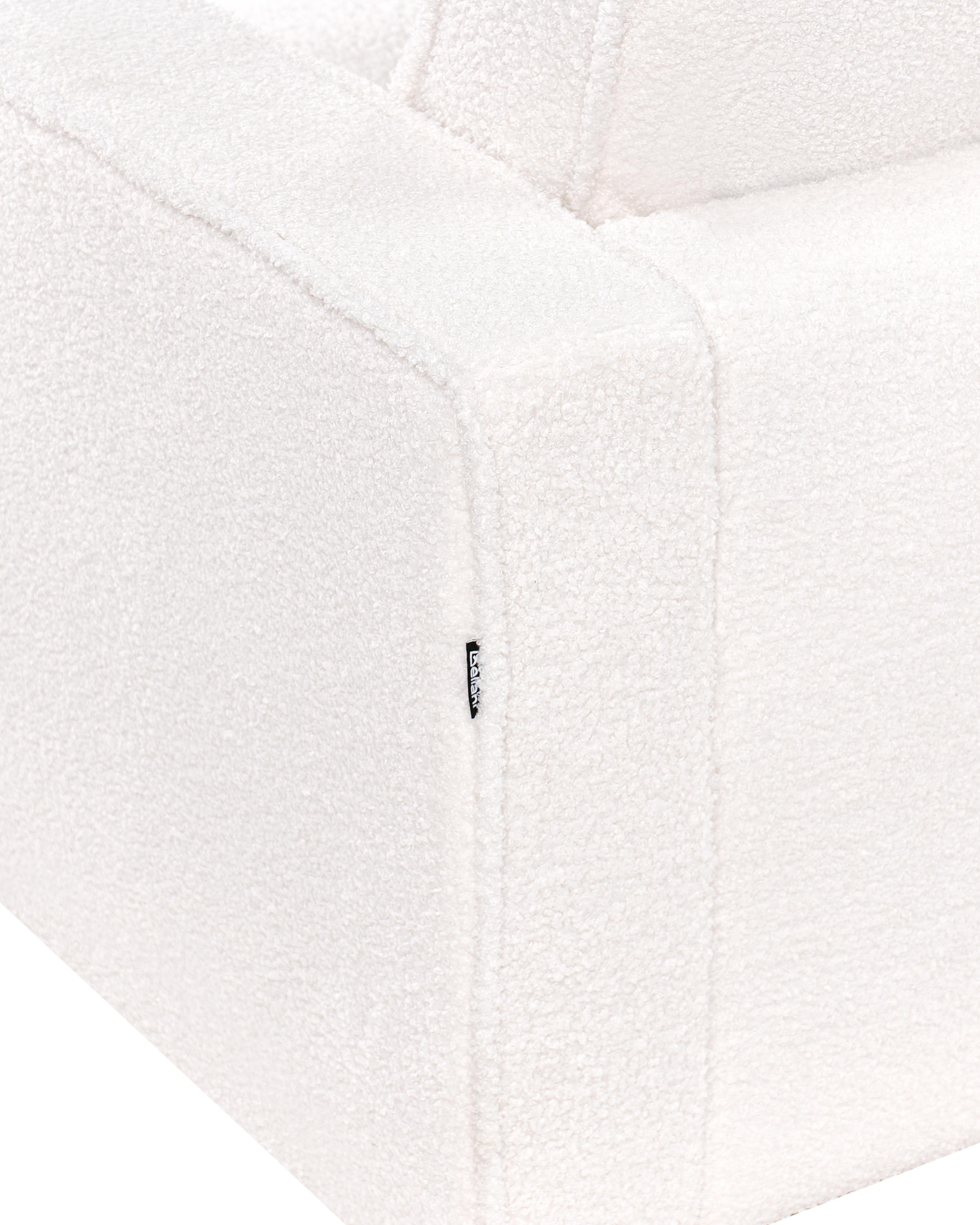 Fauteuil SAVALEN Bouclé Wit
