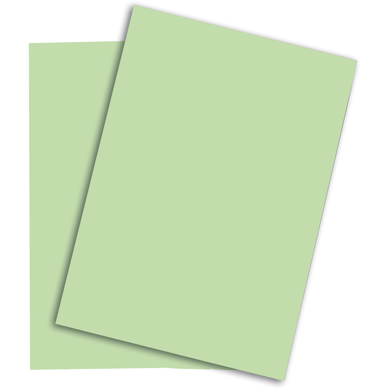 Rainbow Papier farbig, A4, 160 g/m², mittelgrün