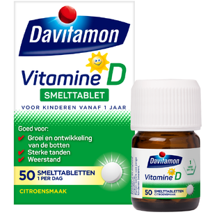 Davitamon Vitamine D Kind Smelttabletten 50TB