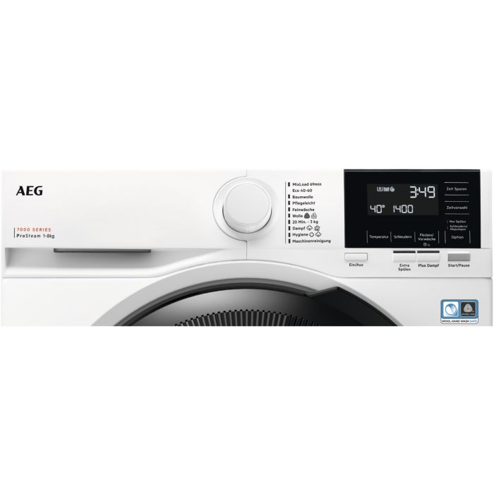 AEG Waschmaschine 7000 PROSTEAM® LR7G60487 // 50€ Cashback