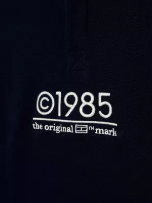 Coleção 1985 Camisa de Rugby Oversized Unissex