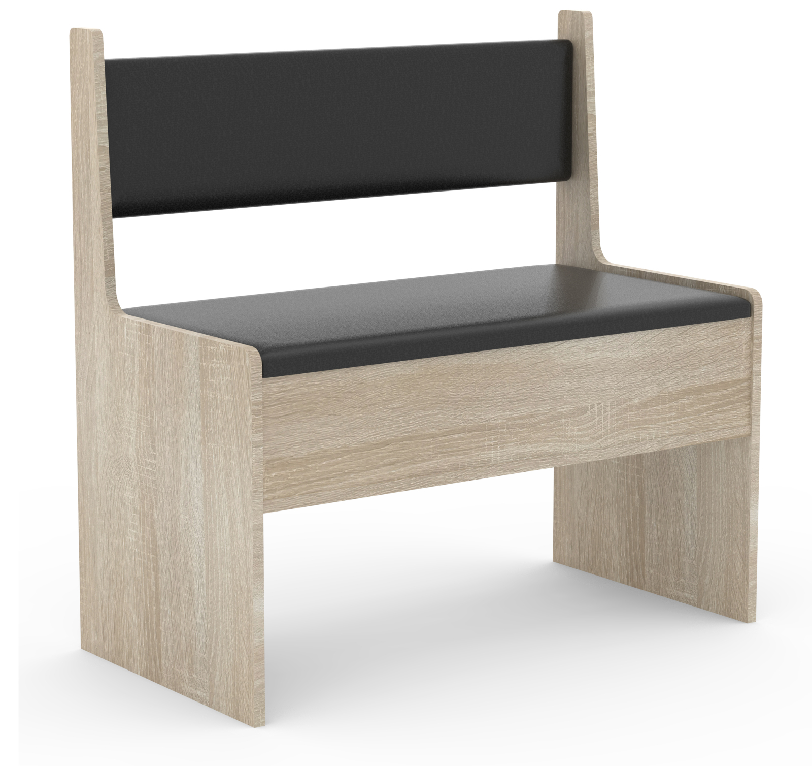 Eckbank ESAL 80 - Sonoma Eiche - aufklappbar - 80 cm