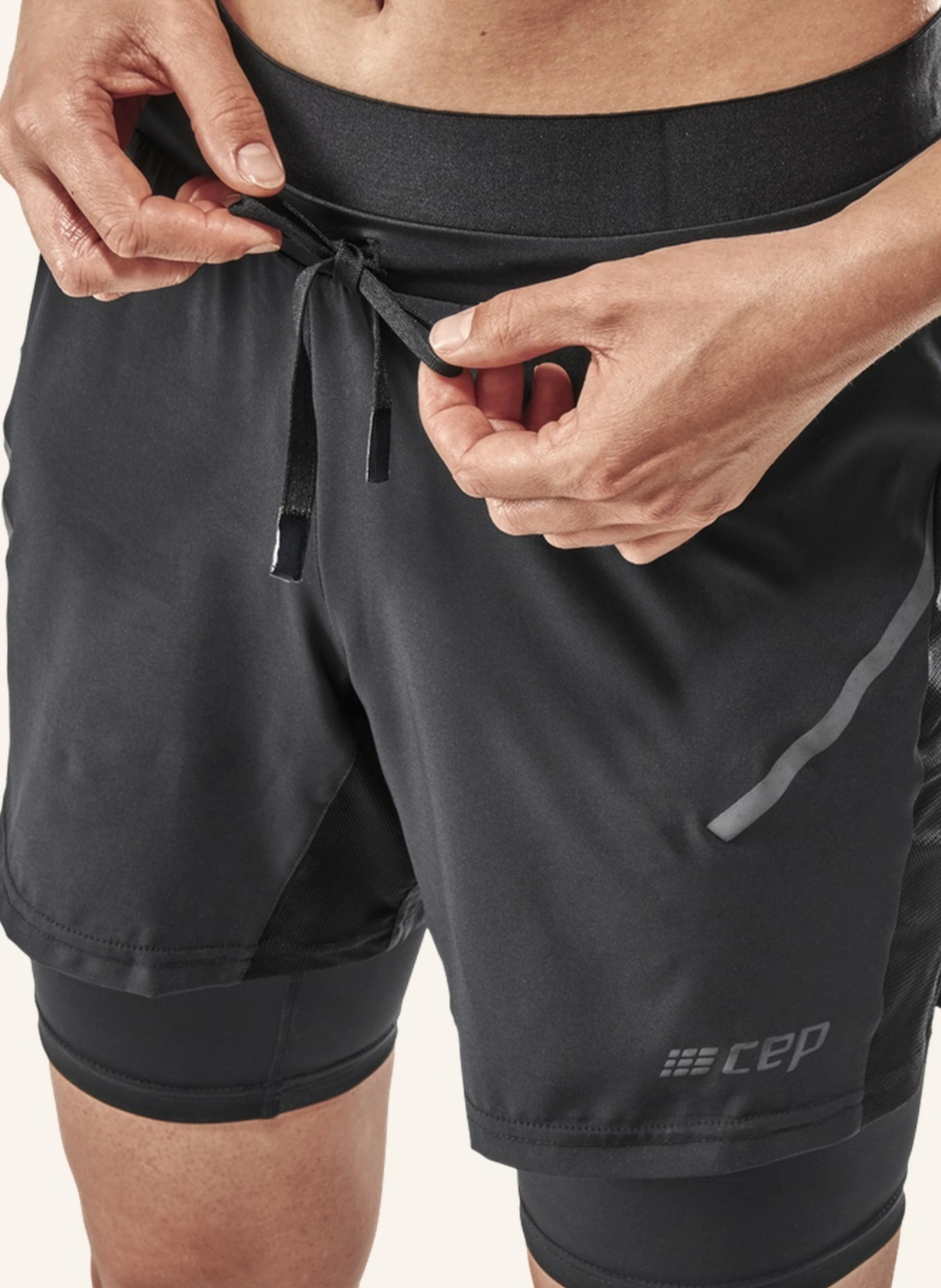 cep 2-in-1 Shorts TRAININGmit Kompression