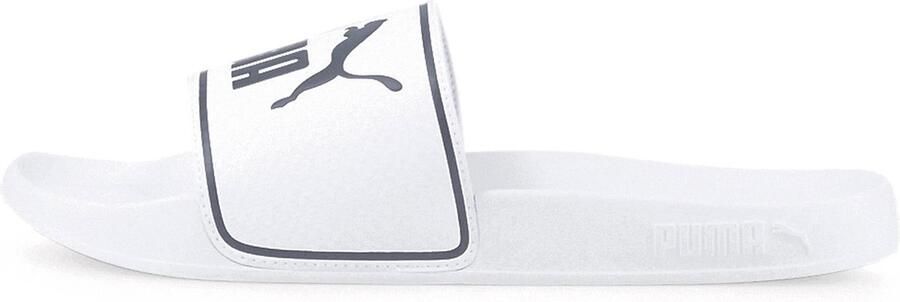 Puma Leadcat 2 0 2.0 badslippers wit zwart Rubber Logo 40.5