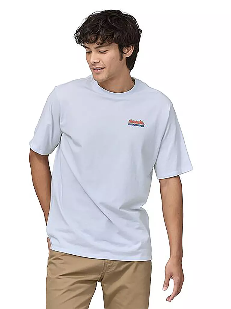 PATAGONIA T-Shirt M'S FITZ ROY  weiss