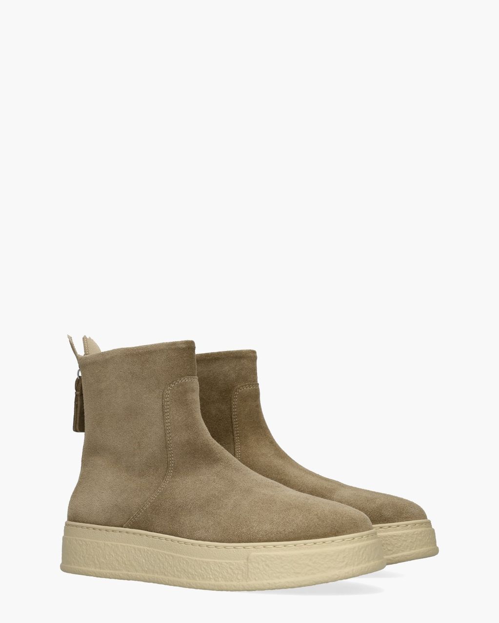 AGL Giuly Taupe Dames Enkelboots
