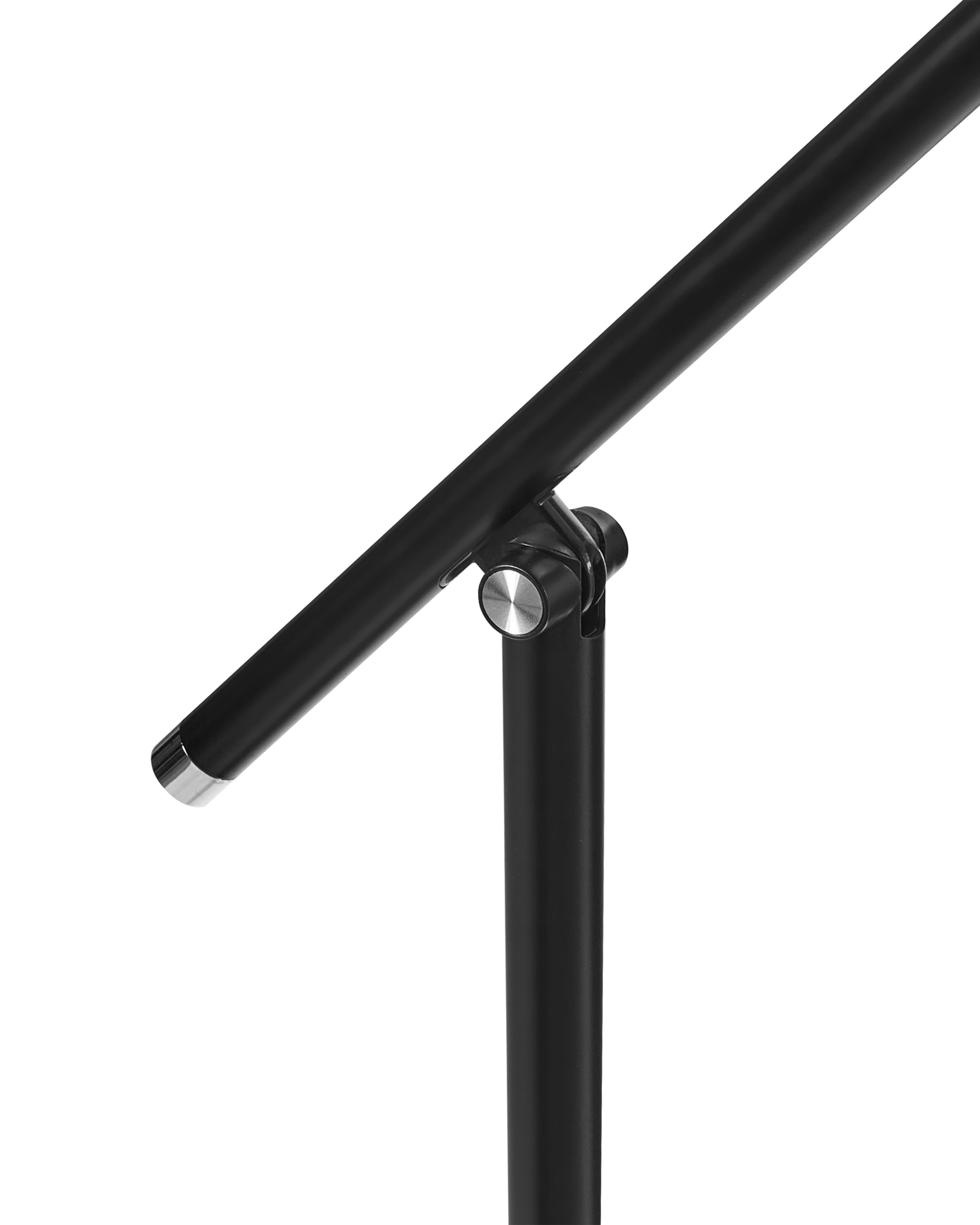 LED bureaulamp LEONIS met dimmer Zwart