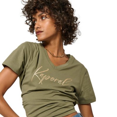 Tee-shirt à manches courtes femme Signe KAPORAL