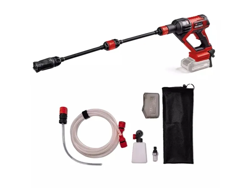 Einhell HYPRESSO 18/24-1, Stående, Elektrisk, 5 m, Højt tryk, Sort, Rød, 240 l/t - SOLO