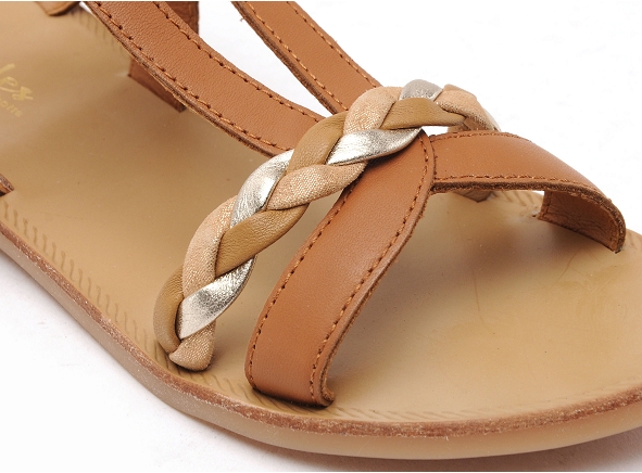 Babybotte nu pieds enfant yess 4565 marron