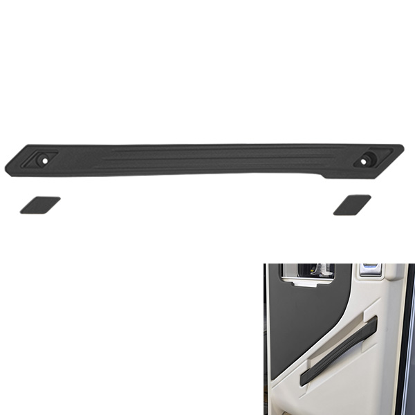 Poignée de porte intérieure de cellule noire