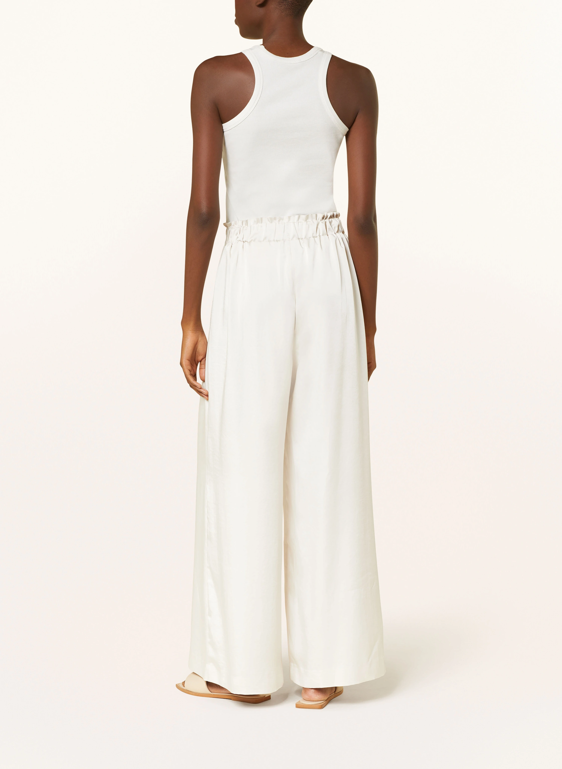 CLAUDIE PIERLOT Marlenehose aus Satin