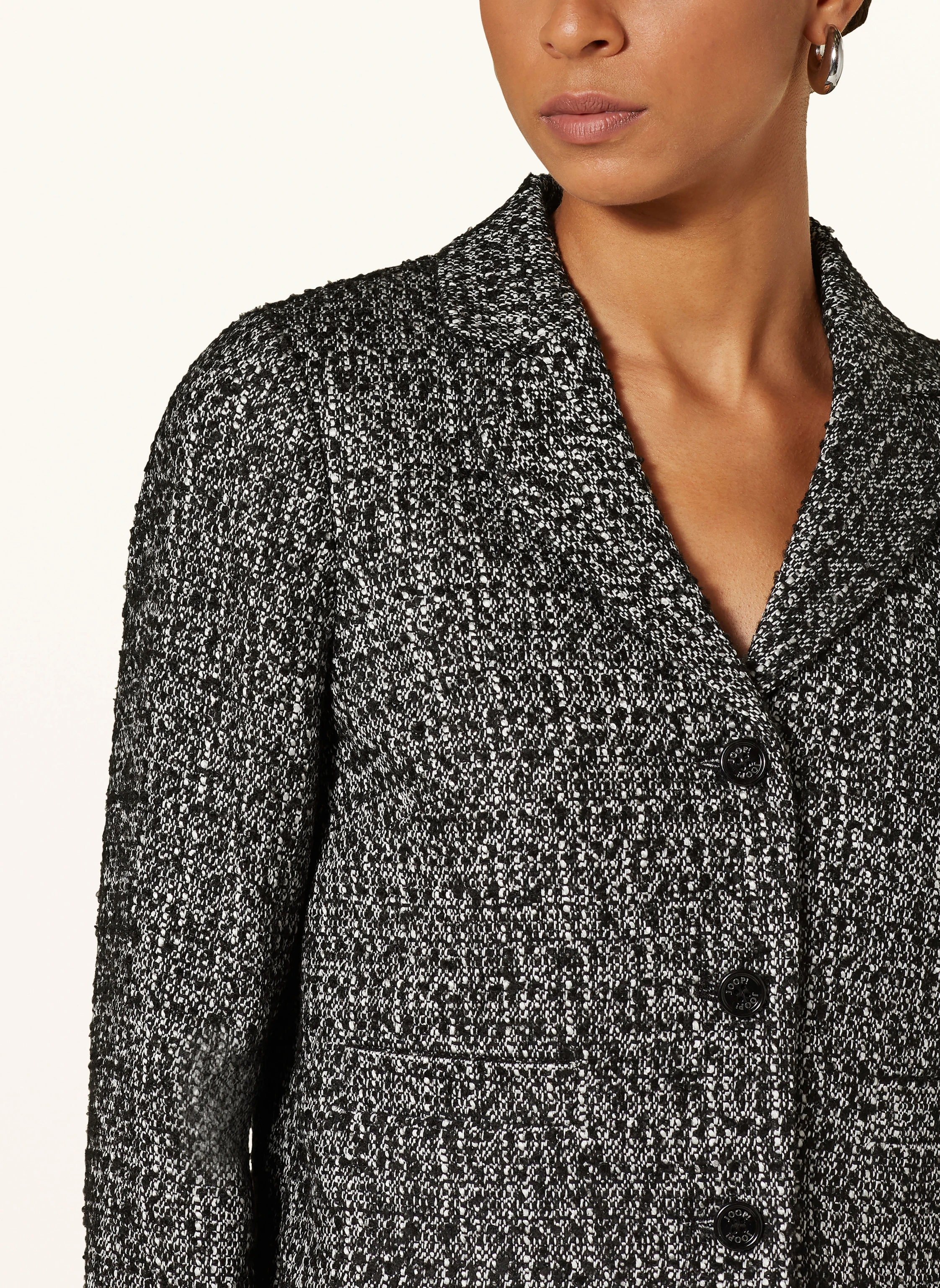 JOOP! Cropped-Jacke aus Bouclé