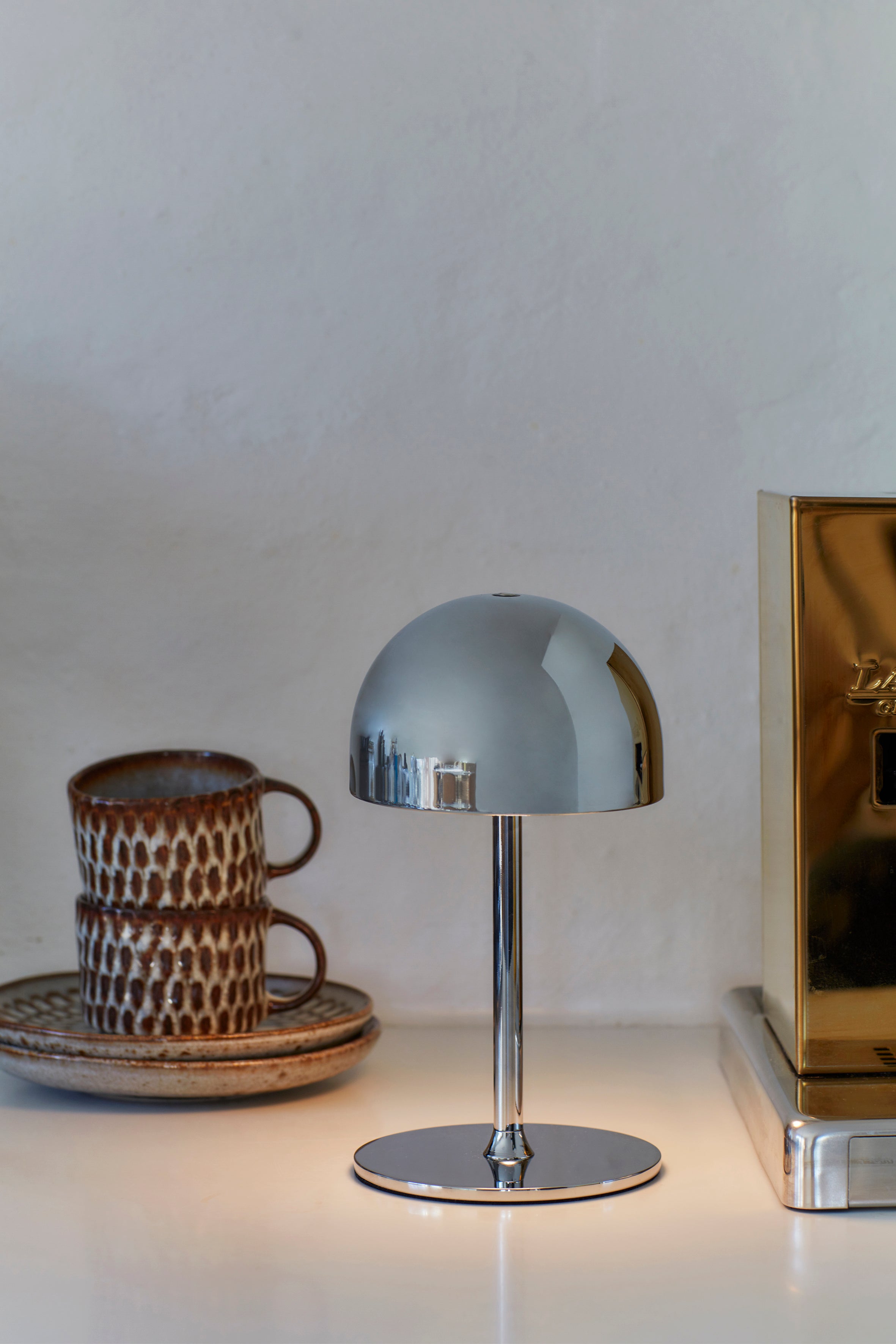 Sirius  Tim lampe, Chrom - H22 cm.