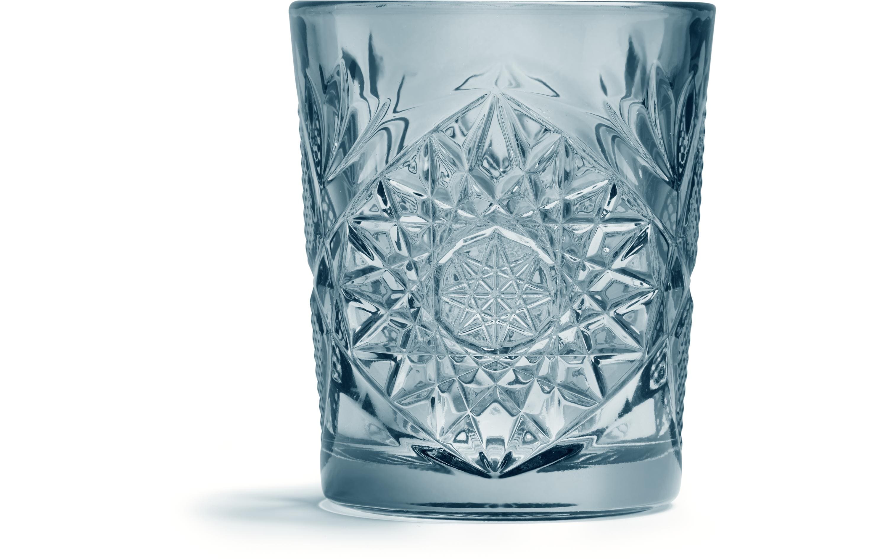Gin Glas Hobstar 350 ml, 6 Stück, BlauBecher Hobstar