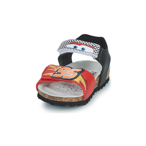 Geox - B SANDAL CHALKI BOY - Rouge / Bleu