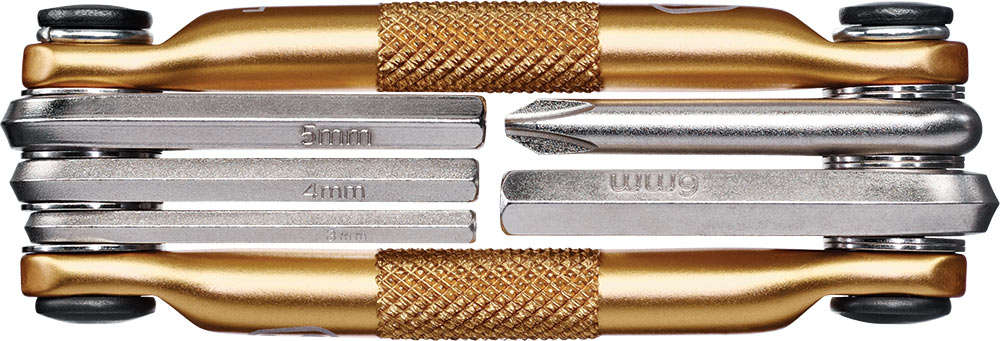 Crankbrothers M Minitool 5delig Goud