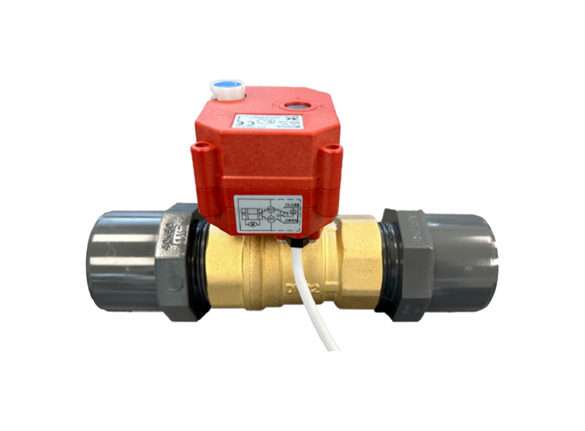 Reich 12 V kogelkraan met water aftapset