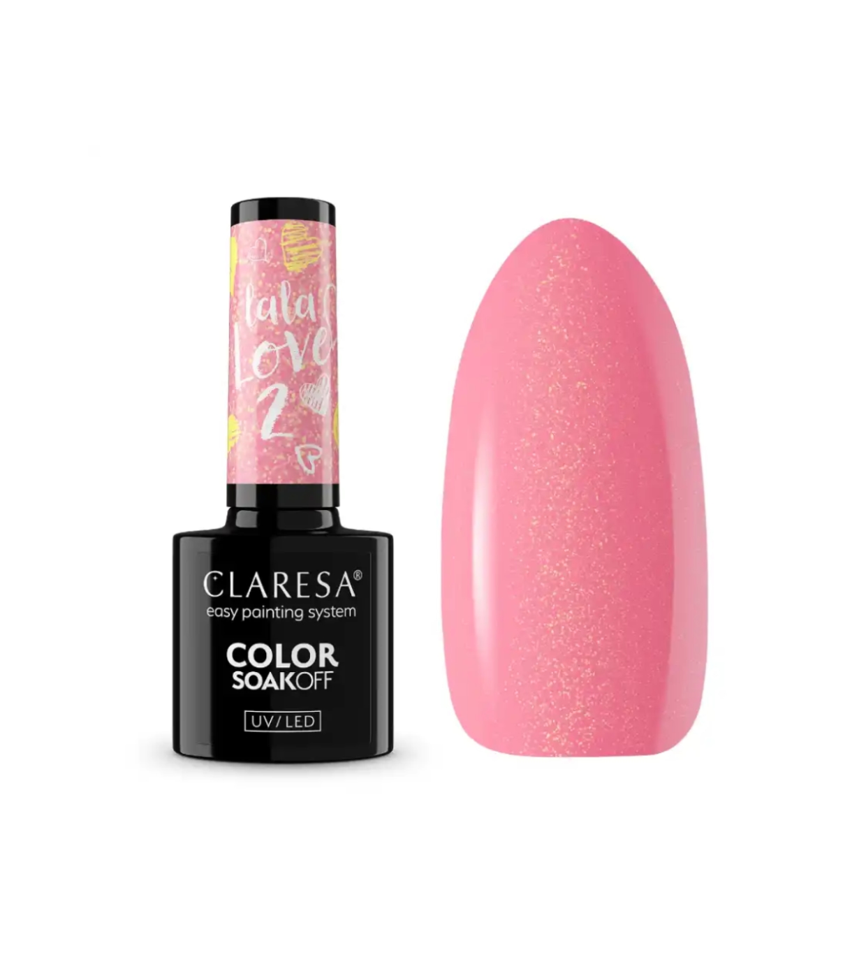 Claresa - *La La Love* - Esmalte semipermanente Soak off - 02
