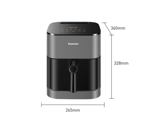 Panasonic NF-CC500 - Varmluftsrister - 5 liter - 1.45 kW - matgrå