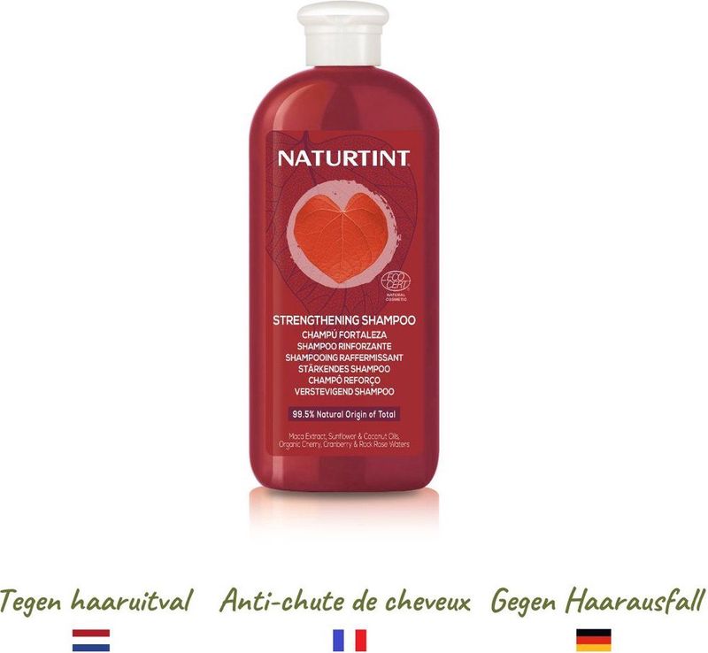 Naturtint - Care Shampoo - Tegen Haaruitval - 99,3% Natuurlijke Ingrediënten