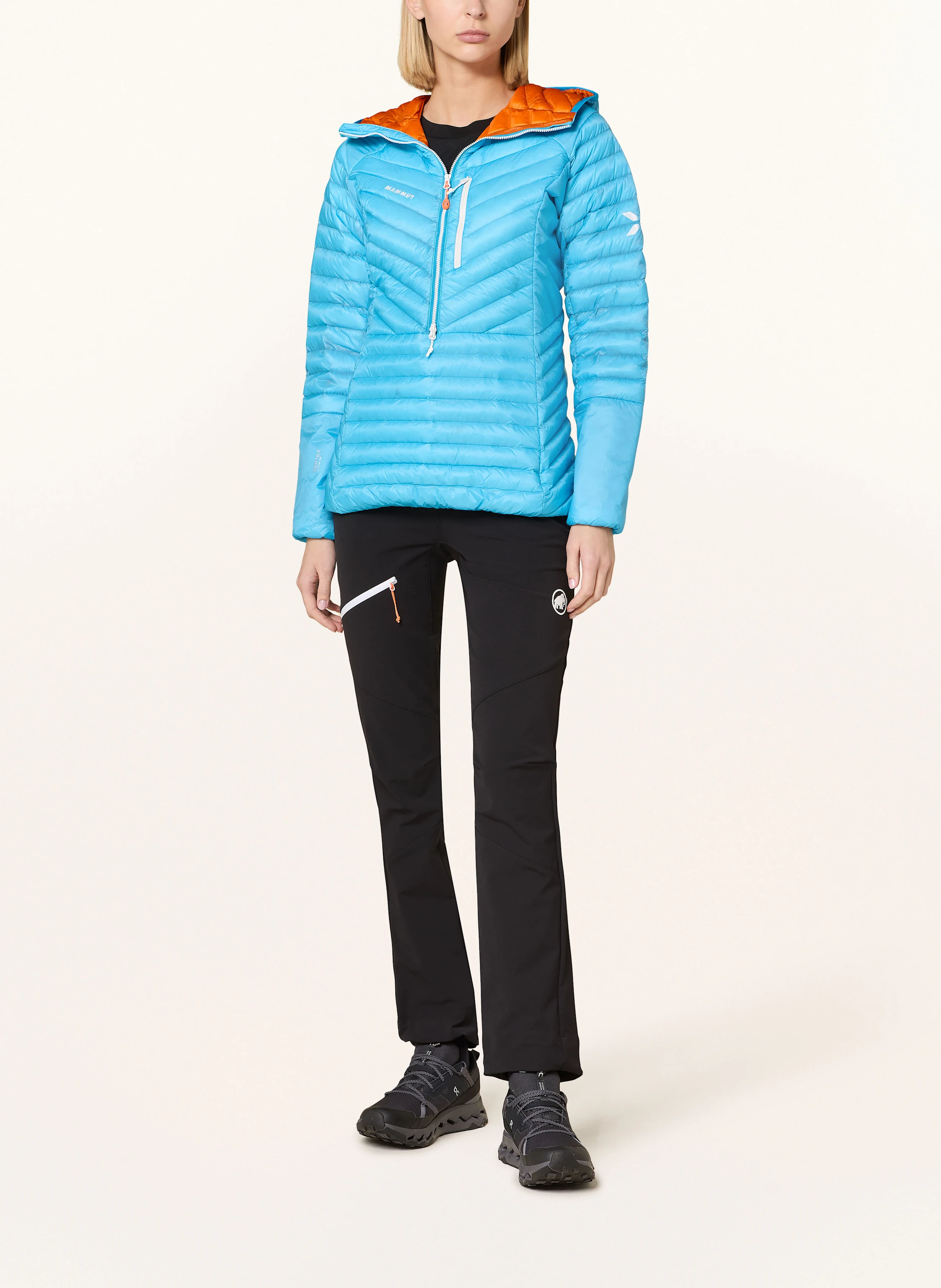 MAMMUT Lightweight-Daunenjacke EIGER SPEED IN HALF ZIP HOODIE