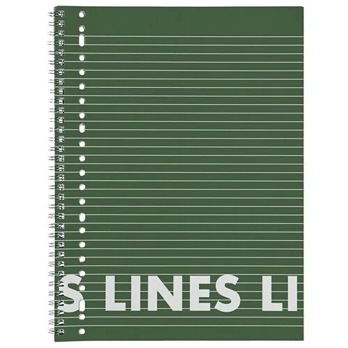 3 cahiers à spirale A4 - lignés