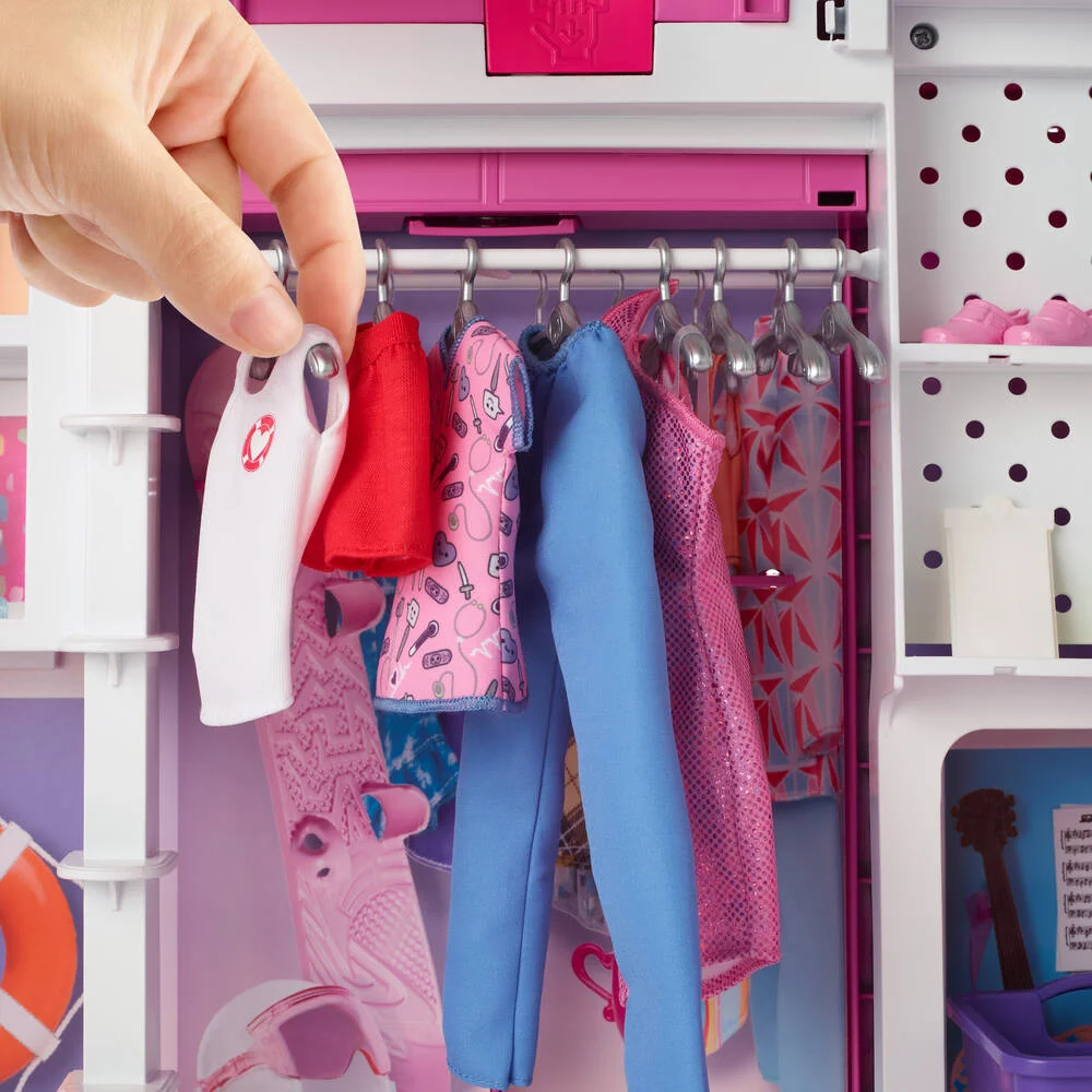 BARBIE - POUPEE ET SON MEGA DRESSING