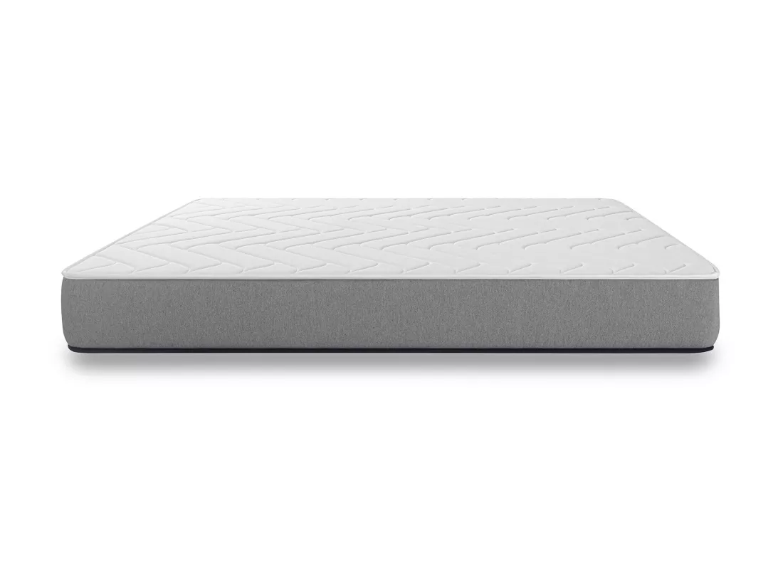 Matelas Wooly One SP 140x200 cm - Hybride - Ressorts Ensachés - Mémoire de Forme - Mousse HR 35 kg - Latex - Confort mi - Ferme - Réversible - 24 cm