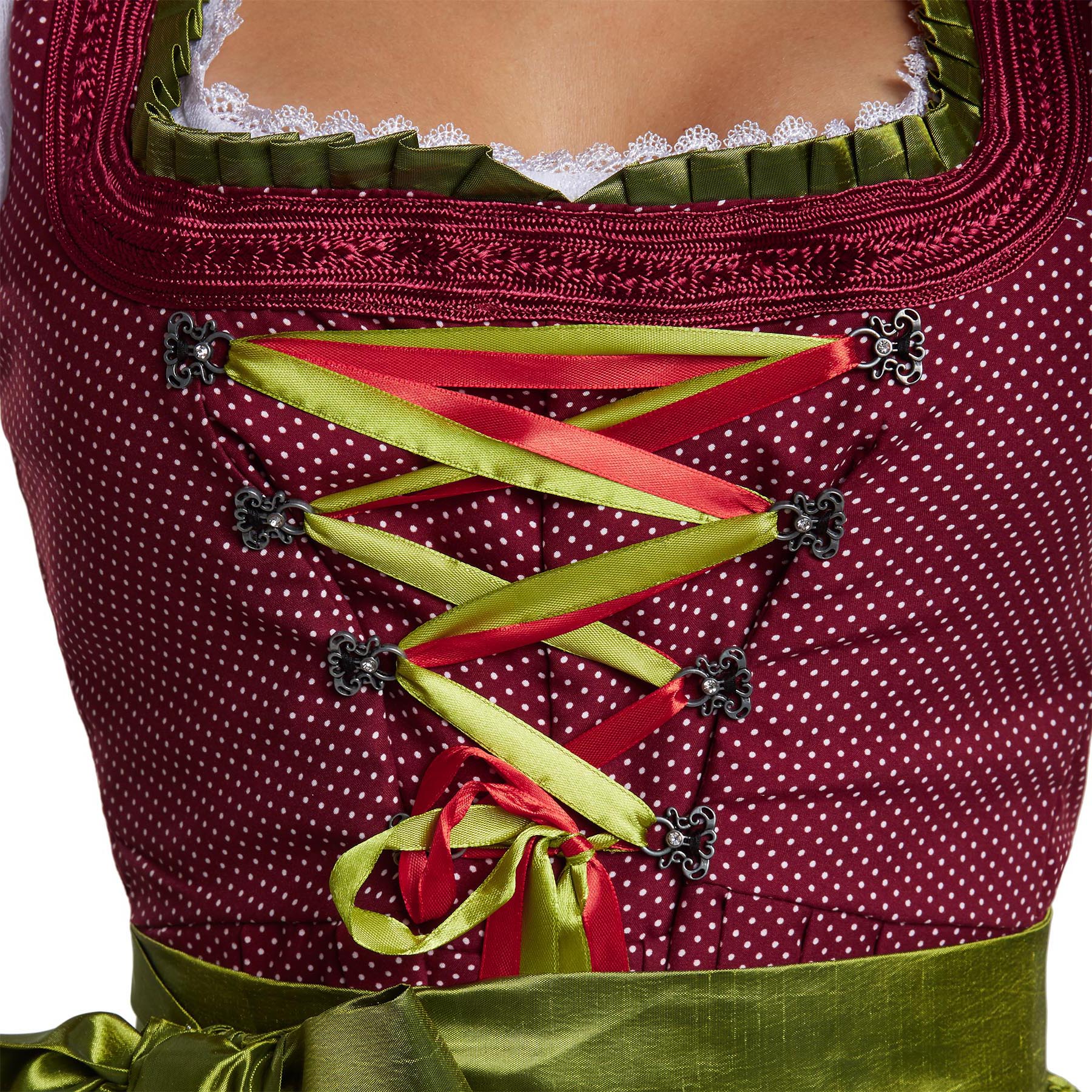tectake® Frauenkostüm Maxi-Dirndl Ruhpolding Modell 2