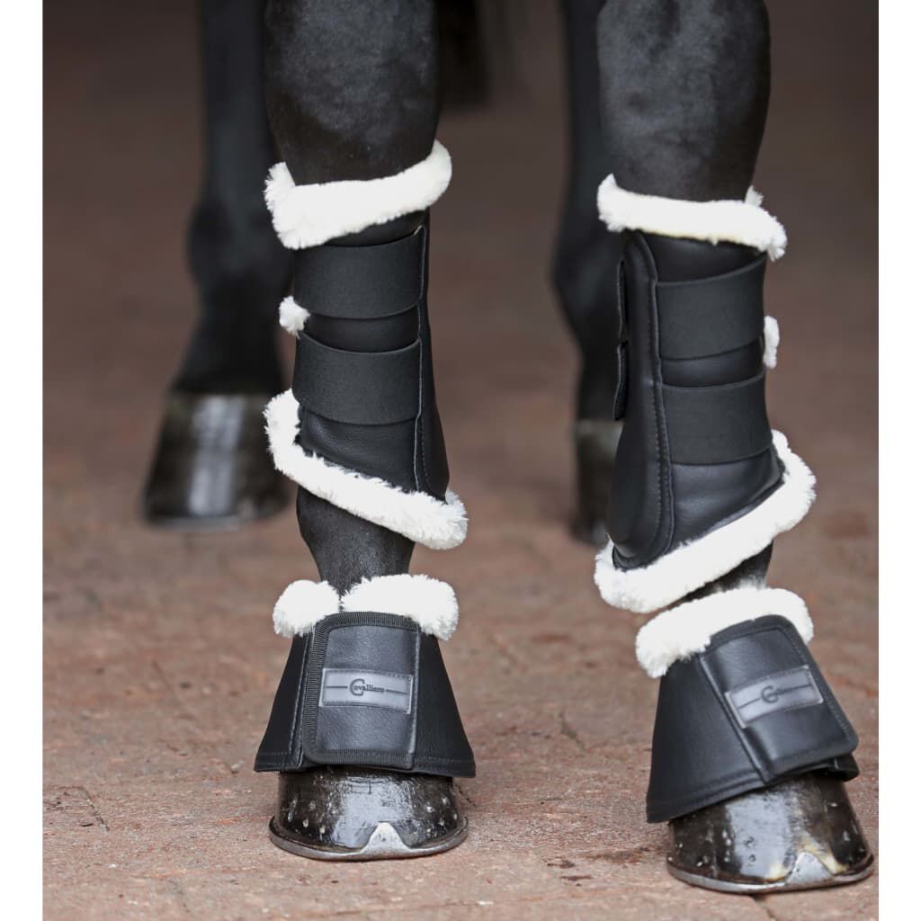 Covalliero Pelisa Hoefbeschermers, voor pony's, zwart