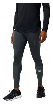 Collant Long New Balance Trail All Terrain Gris