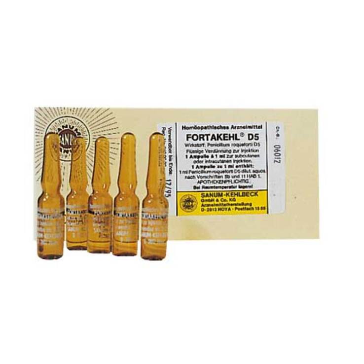 Fortakehl D 5 Ampullen, 10X1 ml