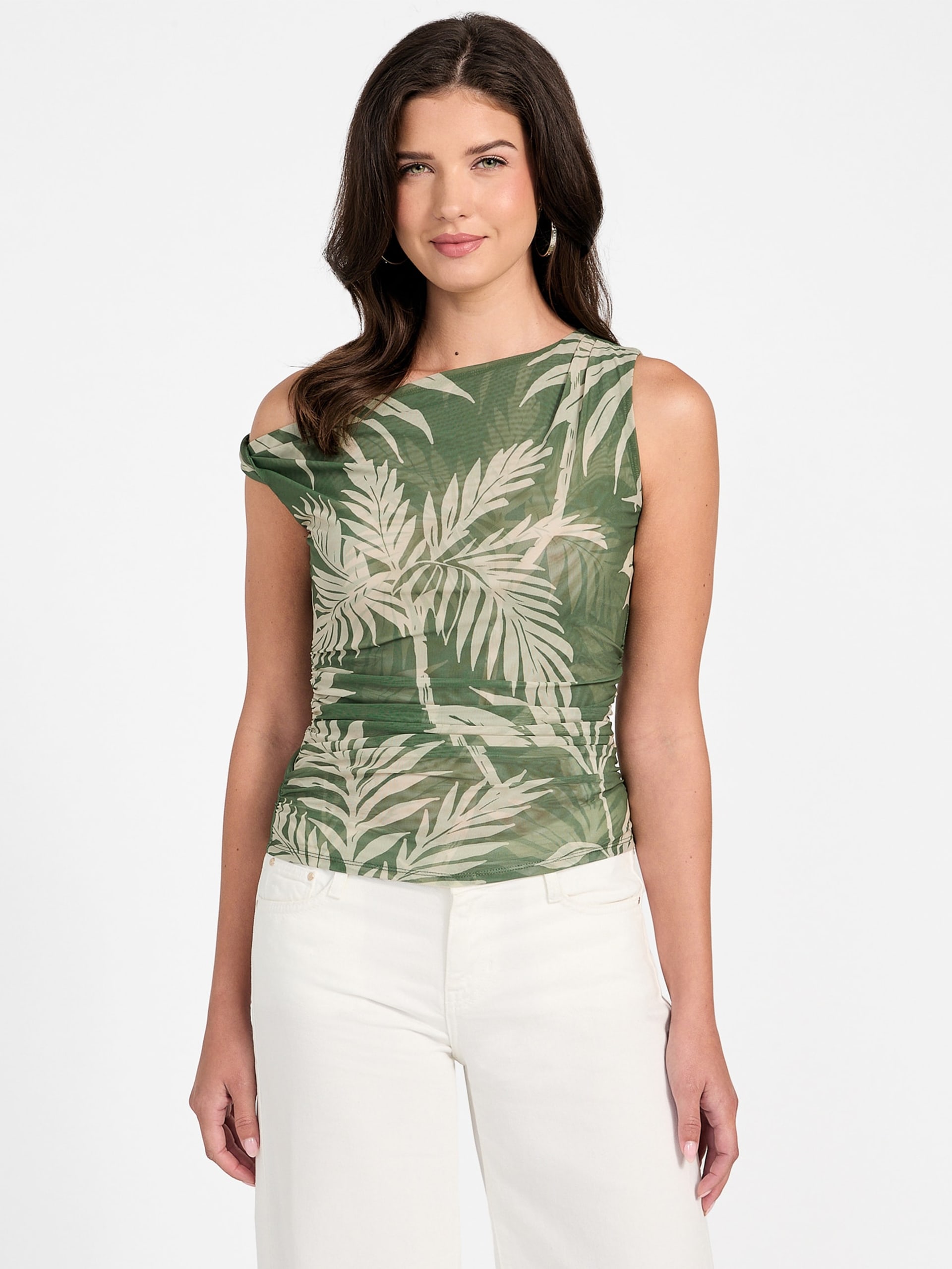 Blusa Eco Mirin com ombros à mostra