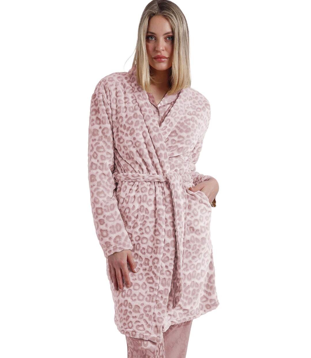 Robe de chambre Leopard Admas