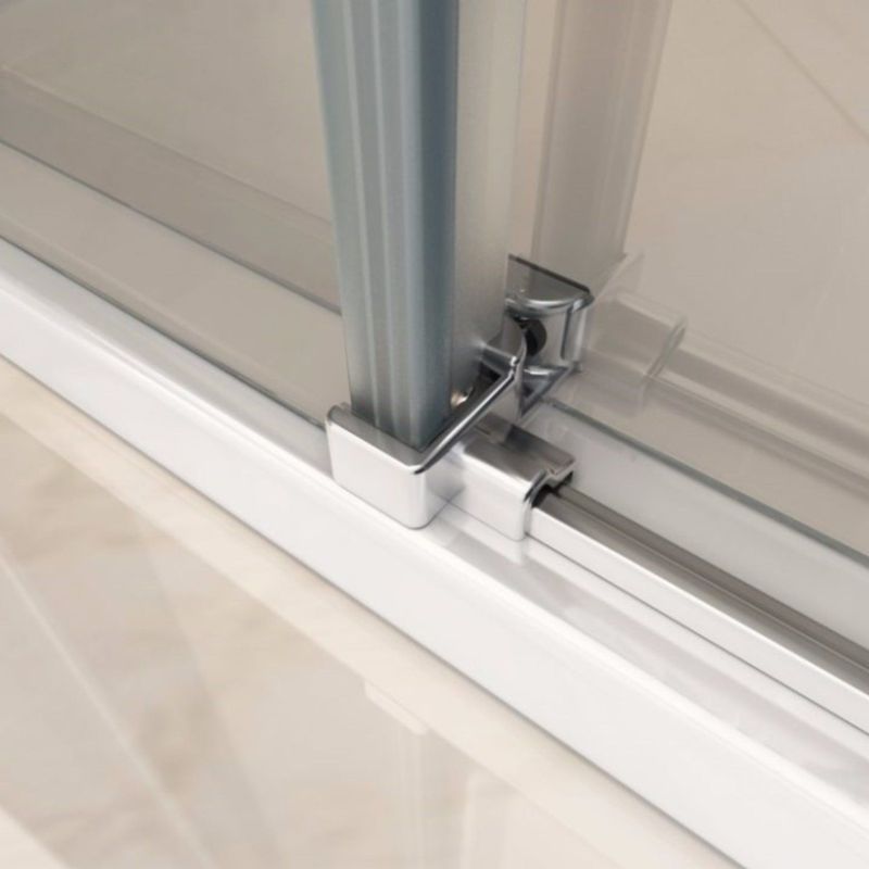 BWS - Goodkoop - Douchecabine - Vierkant 80x80 cm - 6mm Helder Glas met Nanocoating