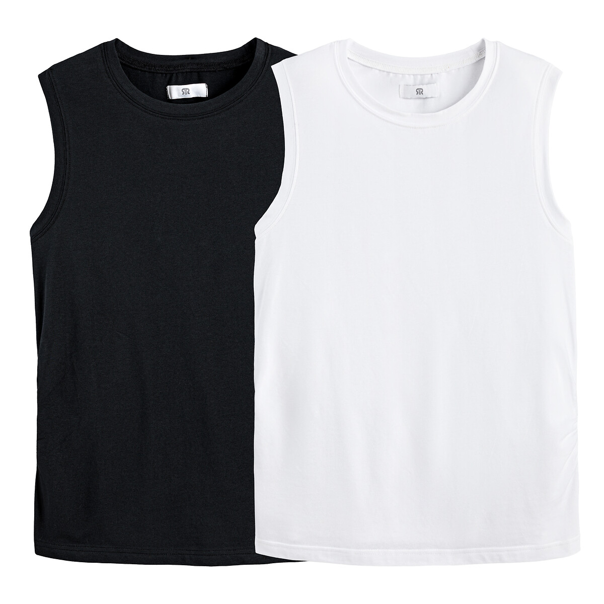COLEÇÃO LA REDOUTE<br>Conjunto de 2 camisetas de maternidade