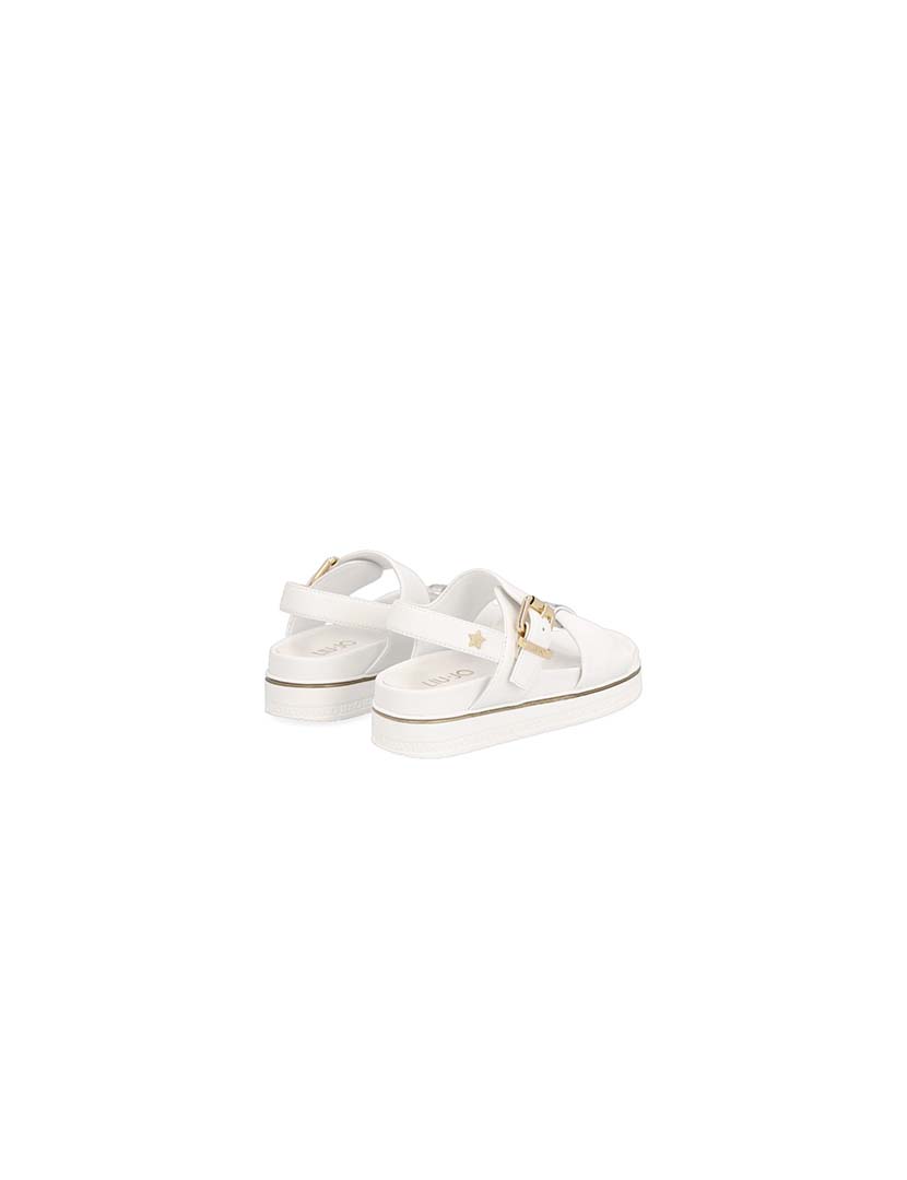 Girls' White Sandals