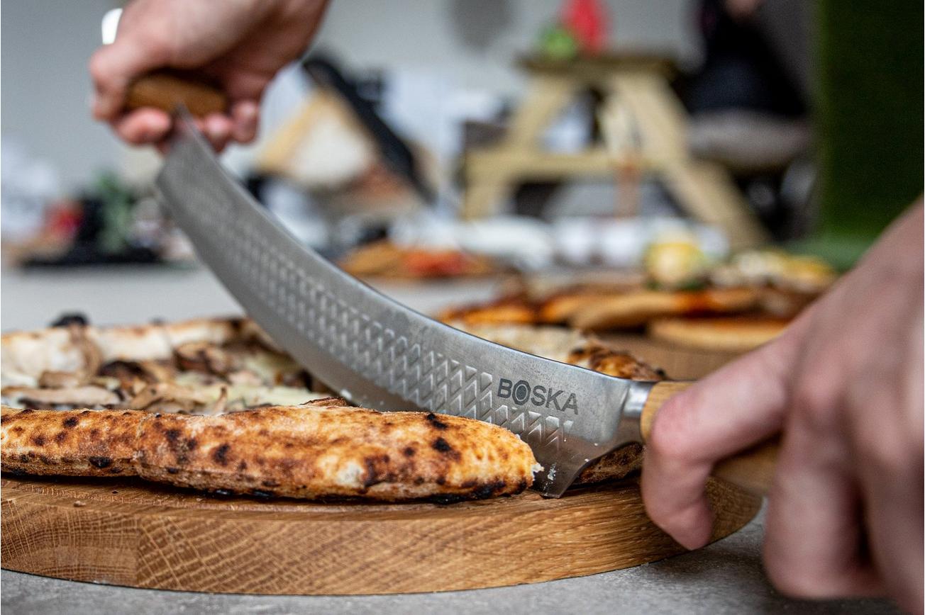 Boska Oslo  pizza en kaasmes, 320541 hout, 31cm